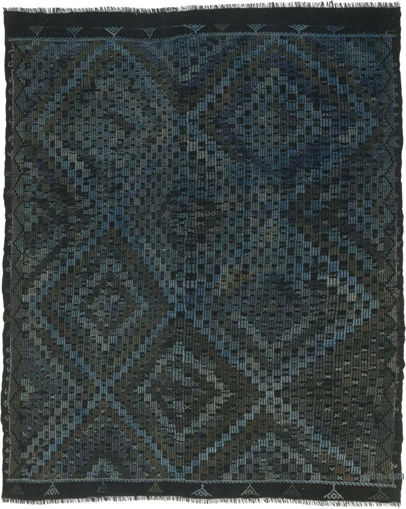 Vintage Anatolian Jijim Rug - 6' 8" x 8' 3" (80" x 99") - K0085364