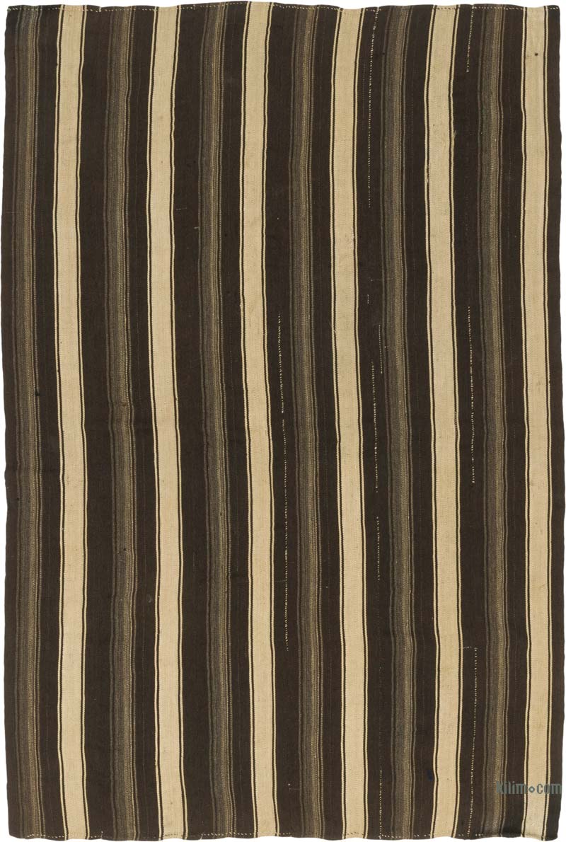 Vintage Anatolian Kilim Rug - 4' 11" x 7' 5" (59" x 89") - K0085365