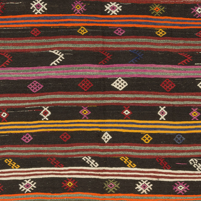Alfombra Vintage Anatolian Kilim - 212 cm x 391 cm - K0085371