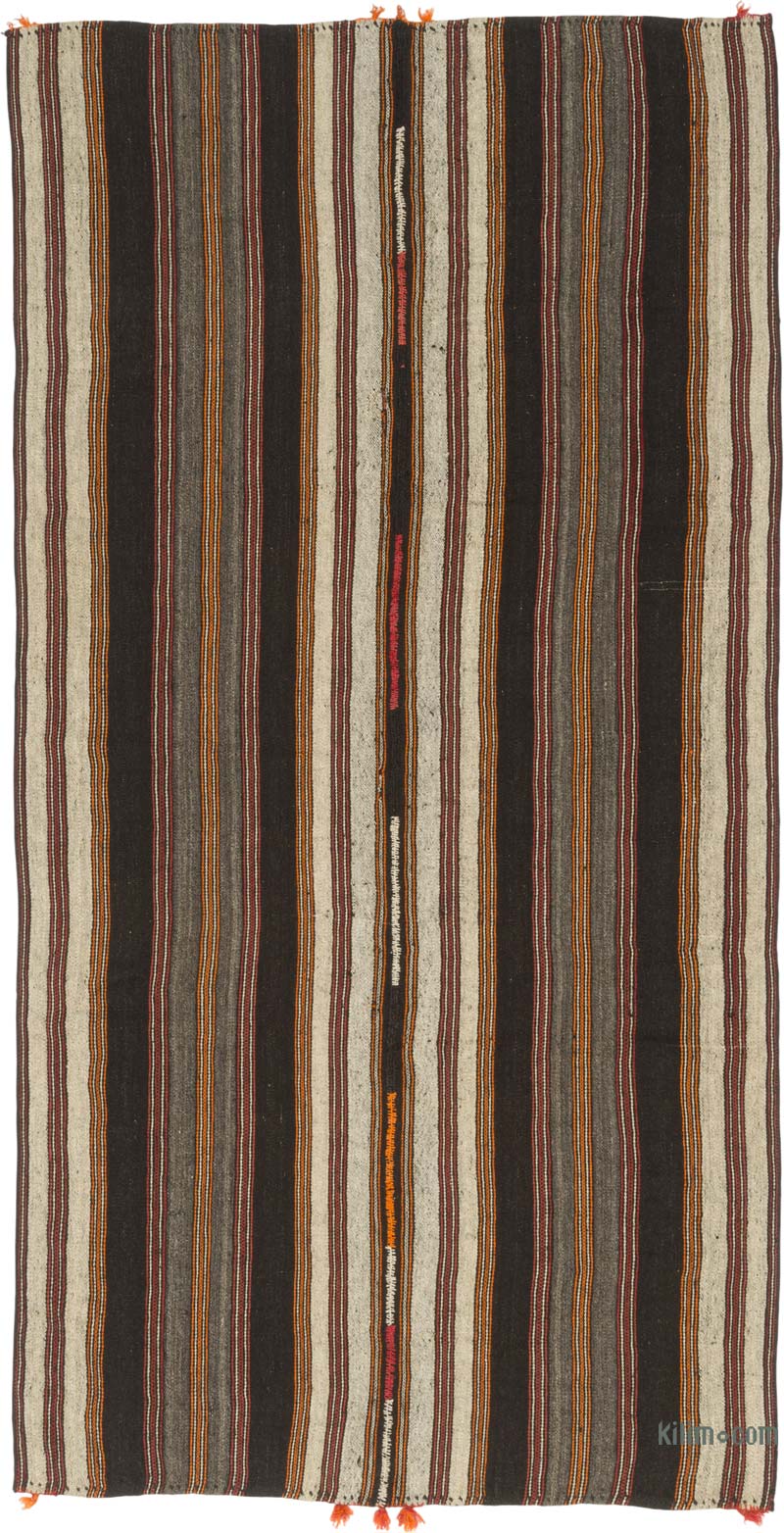 Alfombra Vintage Anatolian Kilim - 147 cm x 290 cm - K0085386