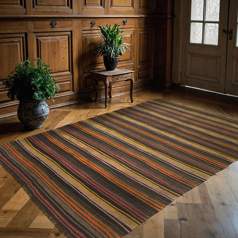 Vintage Anadolu Kilim - 166 cm x 233 cm - K0085388