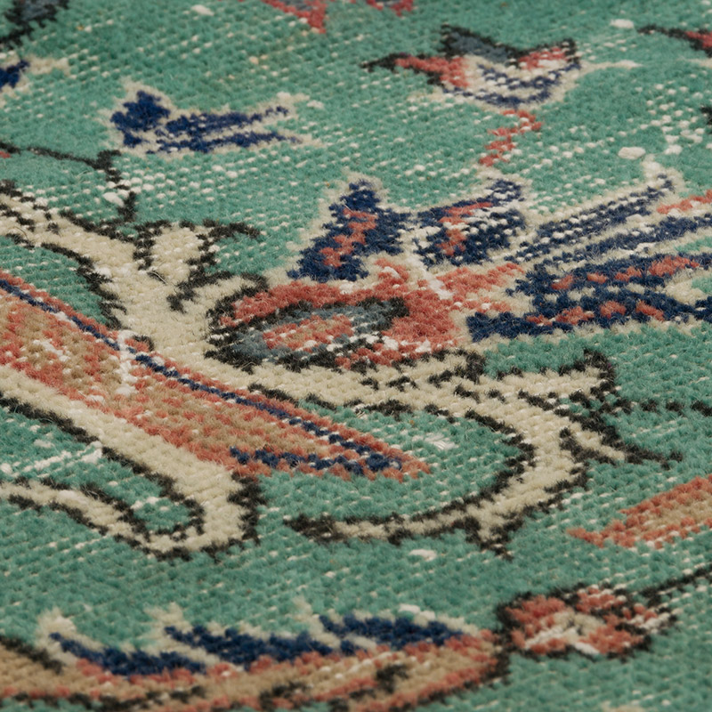 Alfombra Vintage Turca Anudada a Mano - 115 cm x 185 cm - K0085394