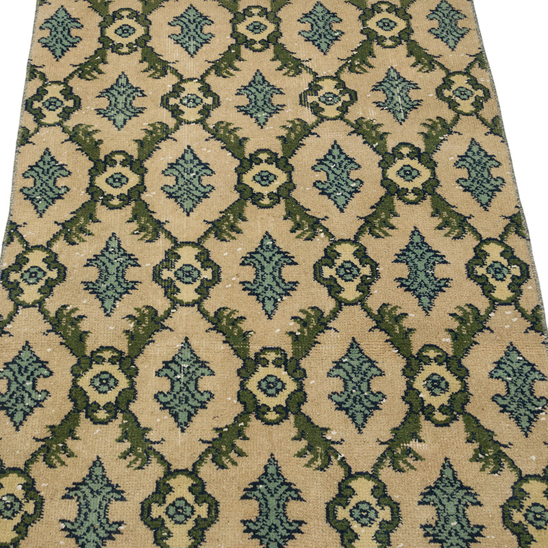 El Dokuma Vintage Halı - 80 cm x 158 cm - K0085396