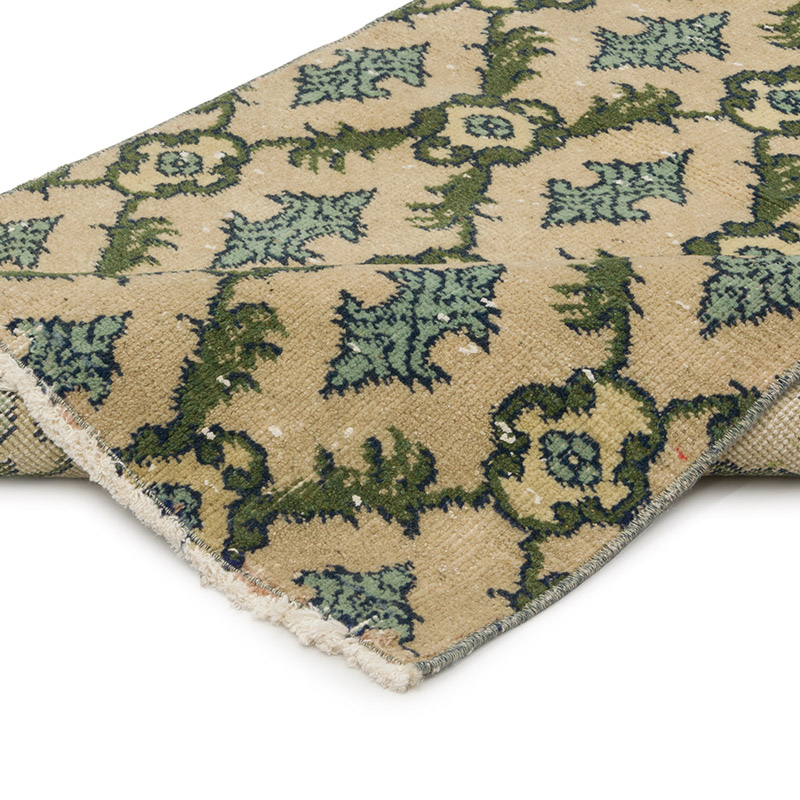 El Dokuma Vintage Halı - 80 cm x 158 cm - K0085396