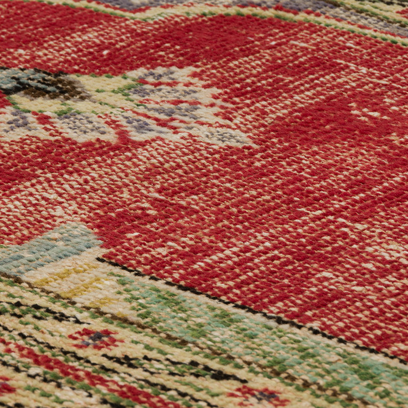 Alfombra Vintage Turca Anudada a Mano - 130 cm x 220 cm - K0085399