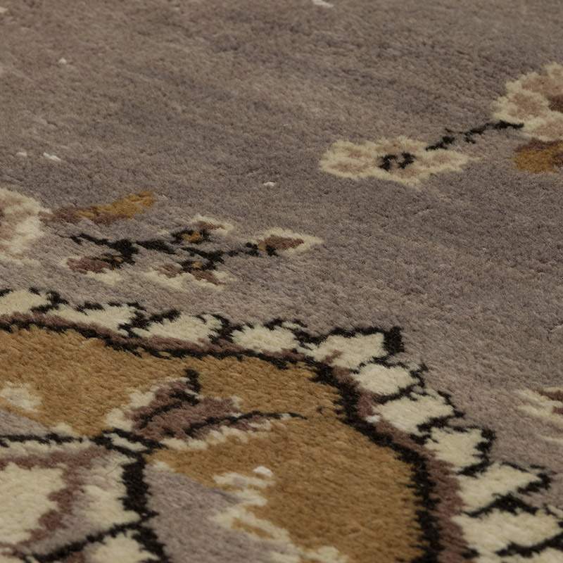 Pasillo Vintage Turco Anudado a Mano - 60 cm x 270 cm - K0085401