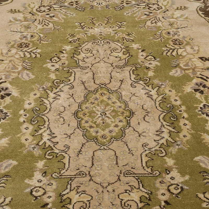 Alfombra Vintage Turca Anudada a Mano - 184 cm x 265 cm - K0085403
