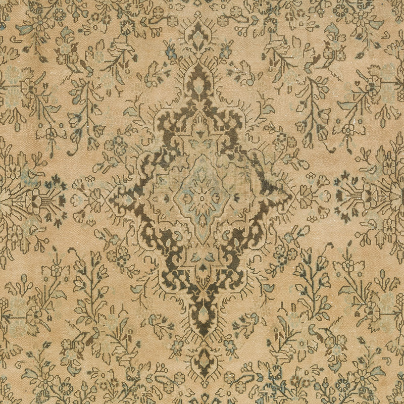 Alfombra Oriental Vintage Anudada a Mano - 303 cm x 385 cm - K0085405