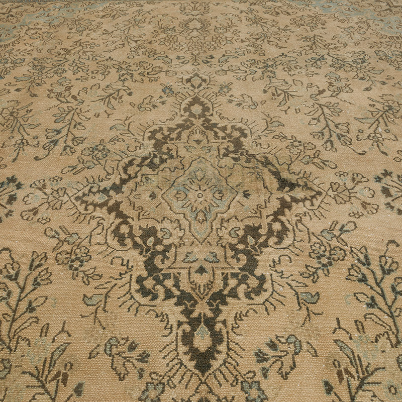 Alfombra Oriental Vintage Anudada a Mano - 303 cm x 385 cm - K0085405