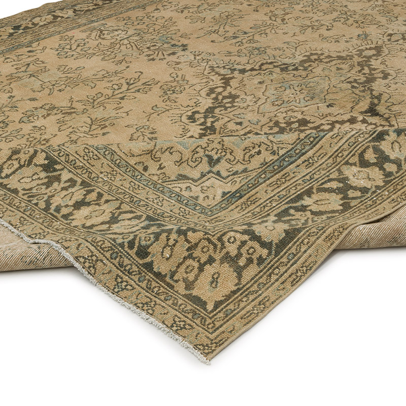 Alfombra Oriental Vintage Anudada a Mano - 303 cm x 385 cm - K0085405