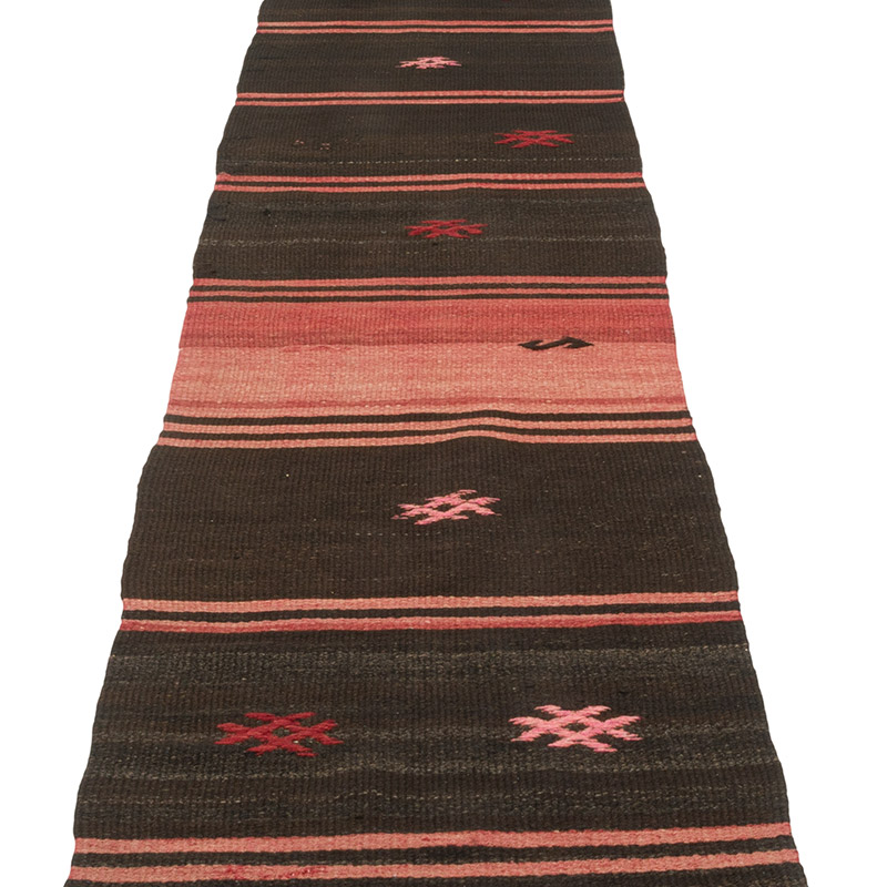 Vintage Anadolu Kilim Yolluk - 58 cm x 410 cm - K0085407