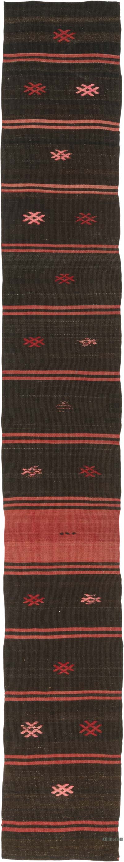 Vintage Anatolian Kilim Runner - 1' 10" x 13' 4" (22" x 160")