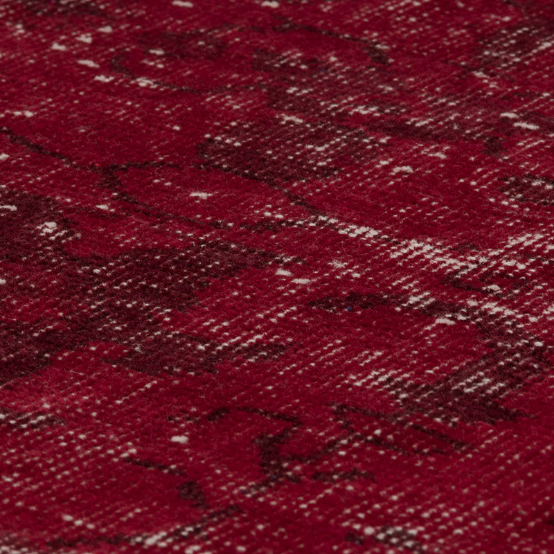 Over-dyed Vintage Hand-Knotted Turkish Rug - 6' 2" x 10' 7" (74" x 127") - K0085411