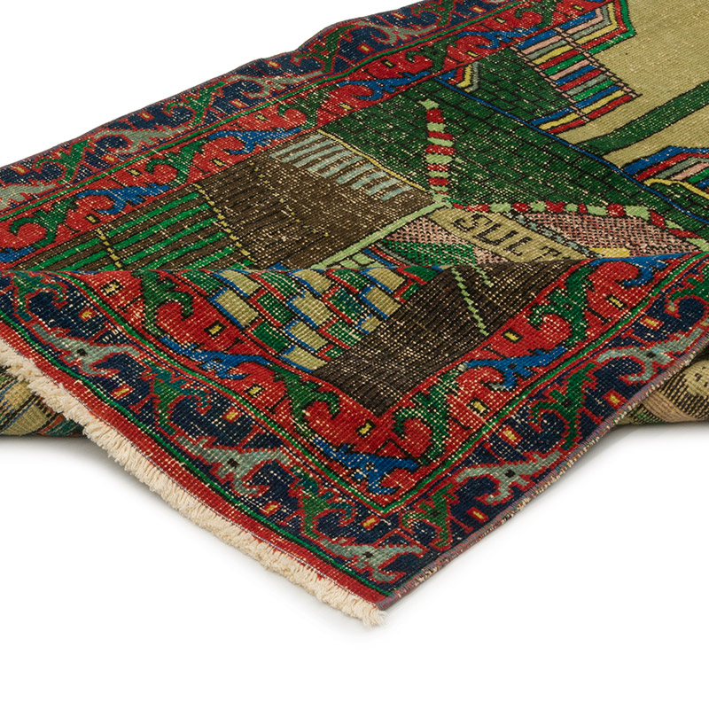 Vintage Turkish Hand-Knotted Rug - 3' 2" x 5' 3" (38" x 63") - K0085412