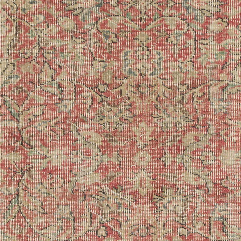Alfombra Vintage Turca Anudada a Mano - 86 cm x 118 cm - K0085413