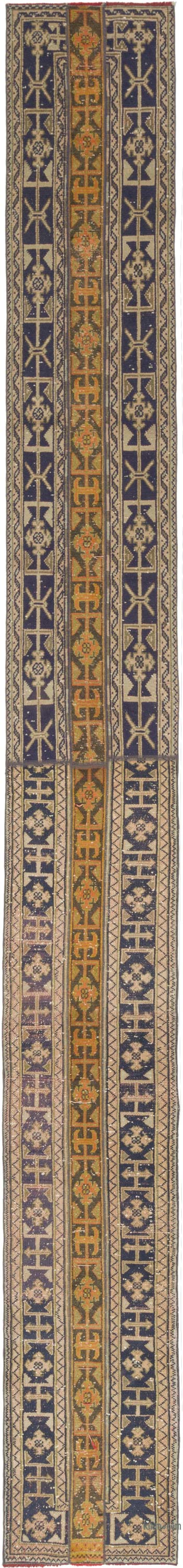 Vintage Anadolu Yolluk - 70 cm x 620 cm