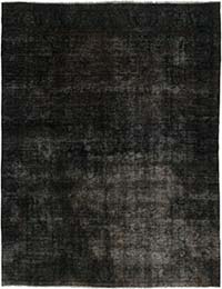 Over-dyed Vintage Hand-Knotted Oriental Rug - 9' 5" x 12' 2" (113" x 146")
