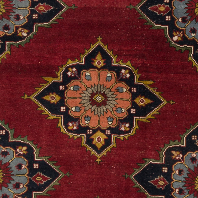 Alfombra Vintage Turca Anudada a Mano - 300 cm x 318 cm - K0085421