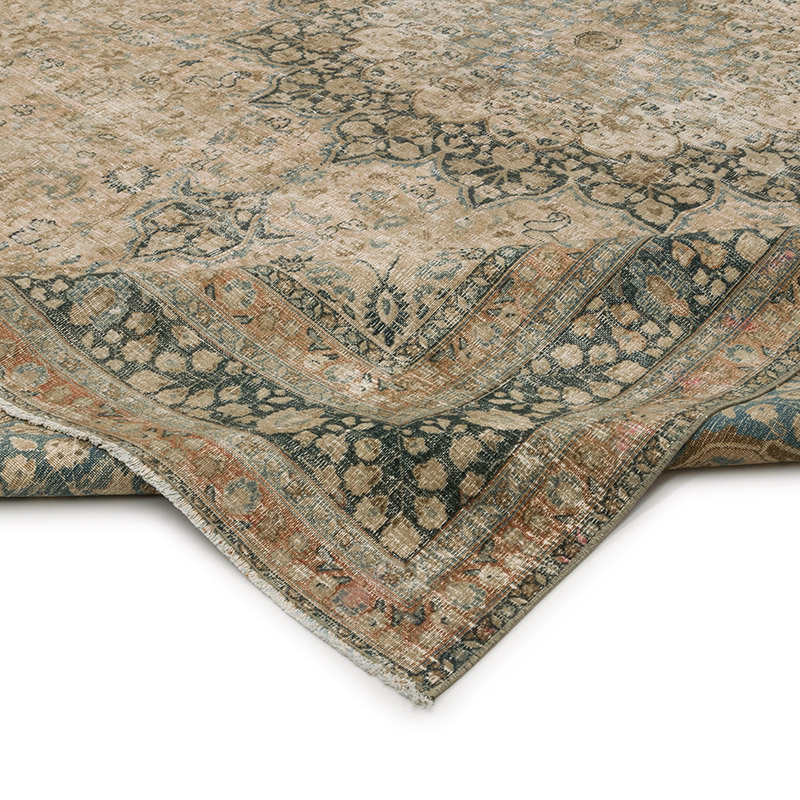 Vintage Hand-Knotted Oriental Rug - 9' 8" x 12' 8" (116" x 152") - K0085423