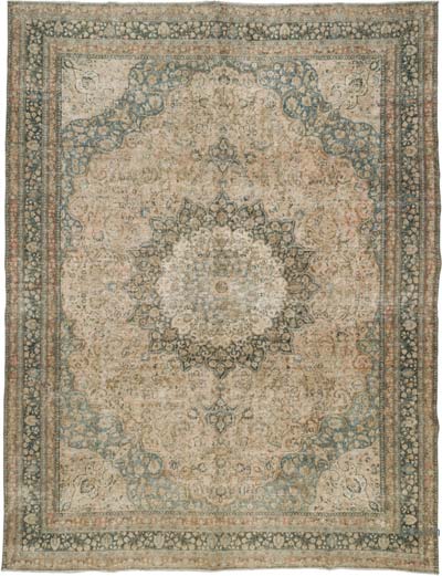 Alfombra Oriental Vintage Anudada a Mano - 295 cm x 387 cm