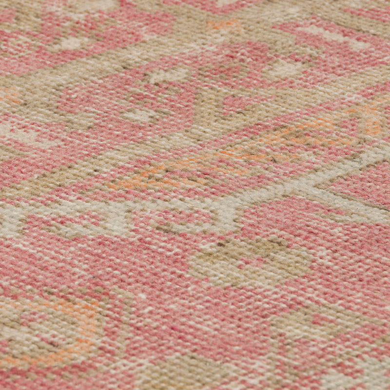 Pasillo Vintage Turco Anudado a Mano - 109 cm x 427 cm - K0085427