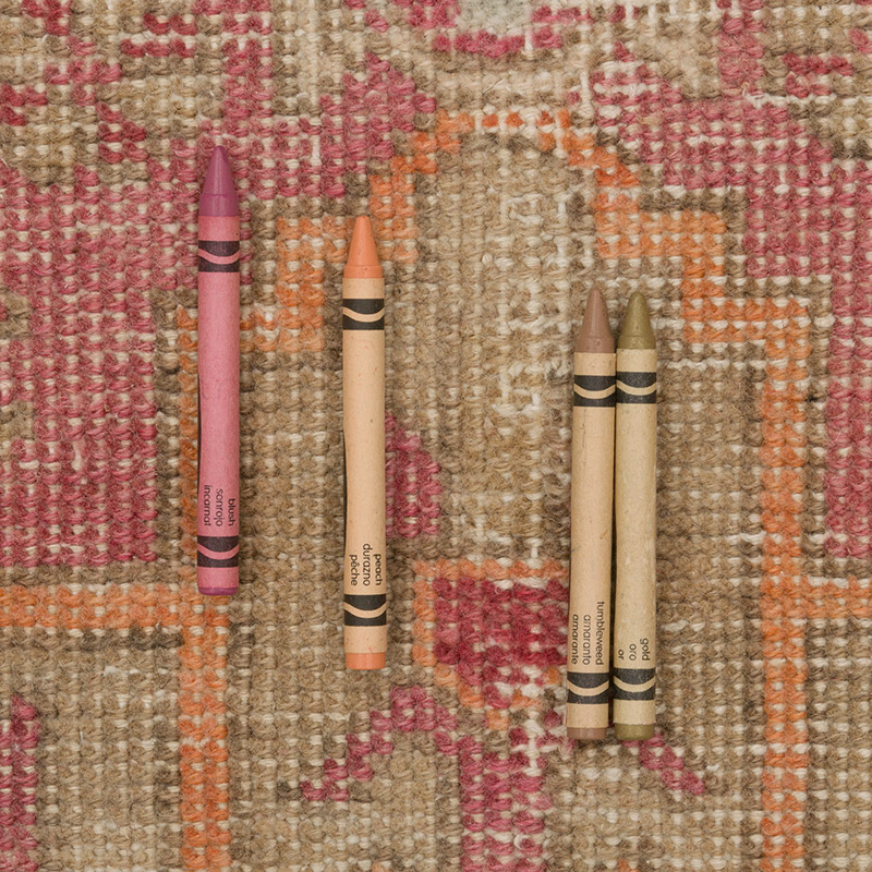 Pasillo Vintage Turco Anudado a Mano - 109 cm x 427 cm - K0085427