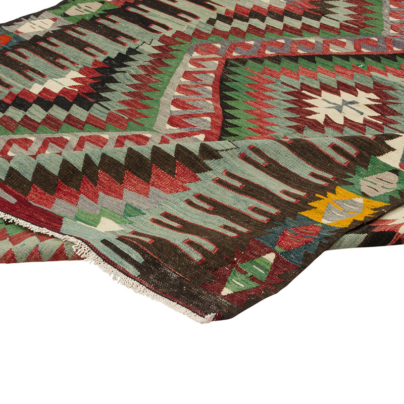 Vintage Esme Kilim Rug - 175 cm x 305 cm - K0085434