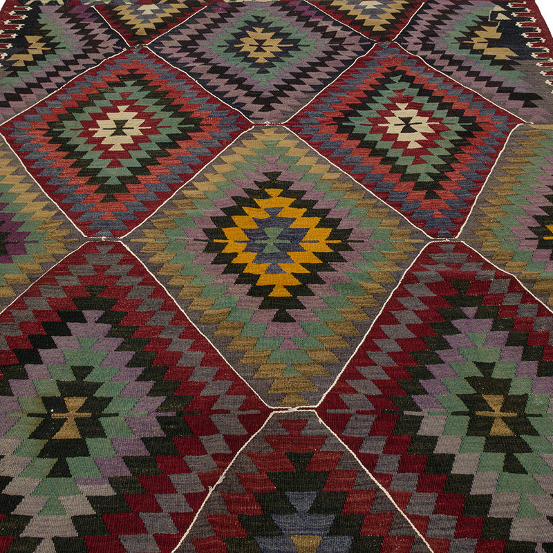 Vintage Anatolian Kilim Rug - K0085435