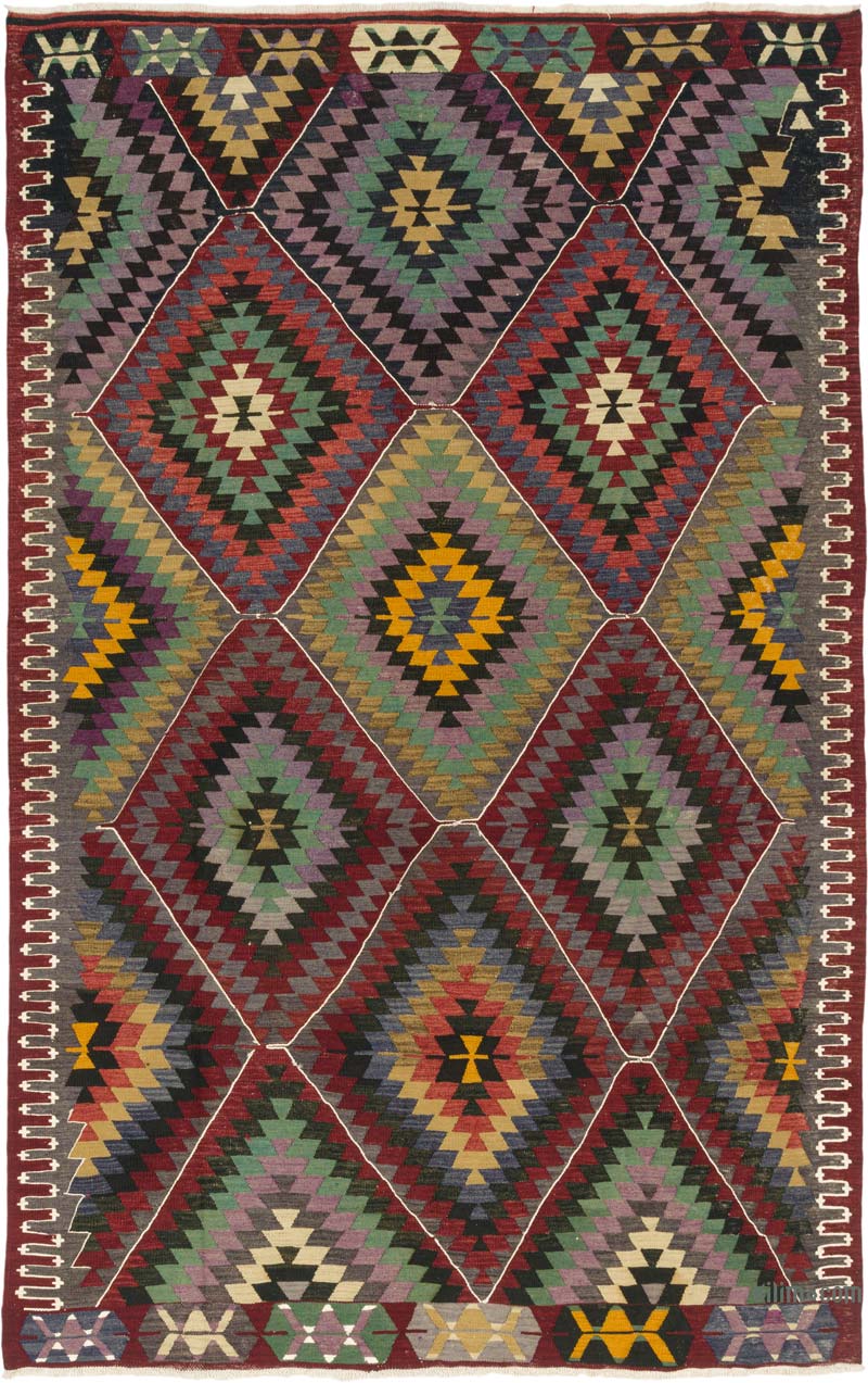 Vintage Anatolian Kilim Rug - K0085435