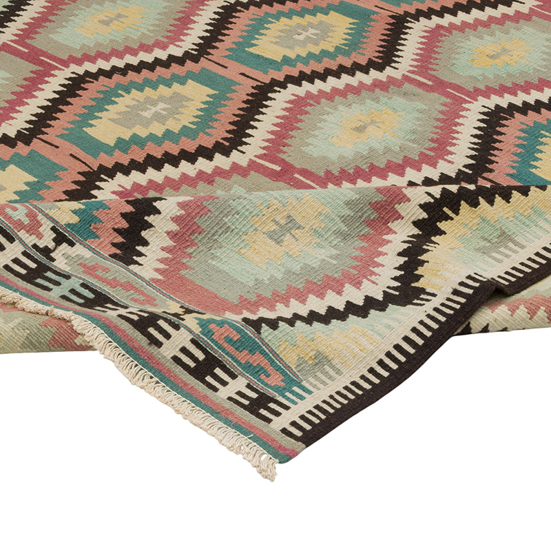 Vintage Antalya Kilim Rug - 5' 10" x 8' 3" (70" x 99") - K0085436