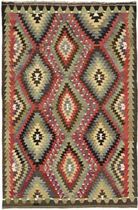 Vintage Anatolian Kilim Rug