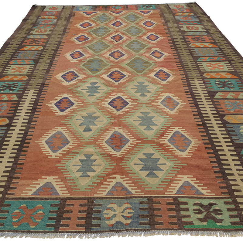 Alfombra Vintage Anatolian Kilim - K0085443