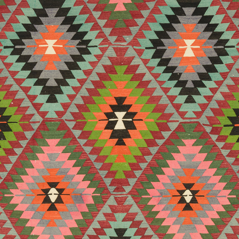 Vintage Anatolian Kilim Rug - K0085444