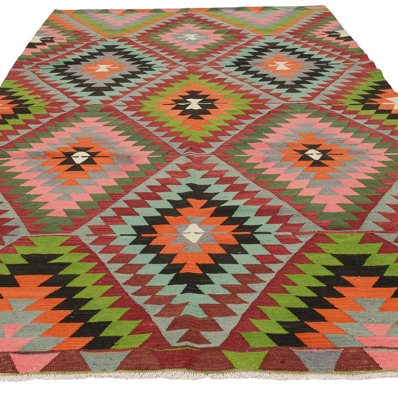 Vintage Anatolian Kilim Rug - K0085444