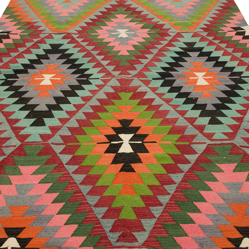 Vintage Anatolian Kilim Rug - K0085444