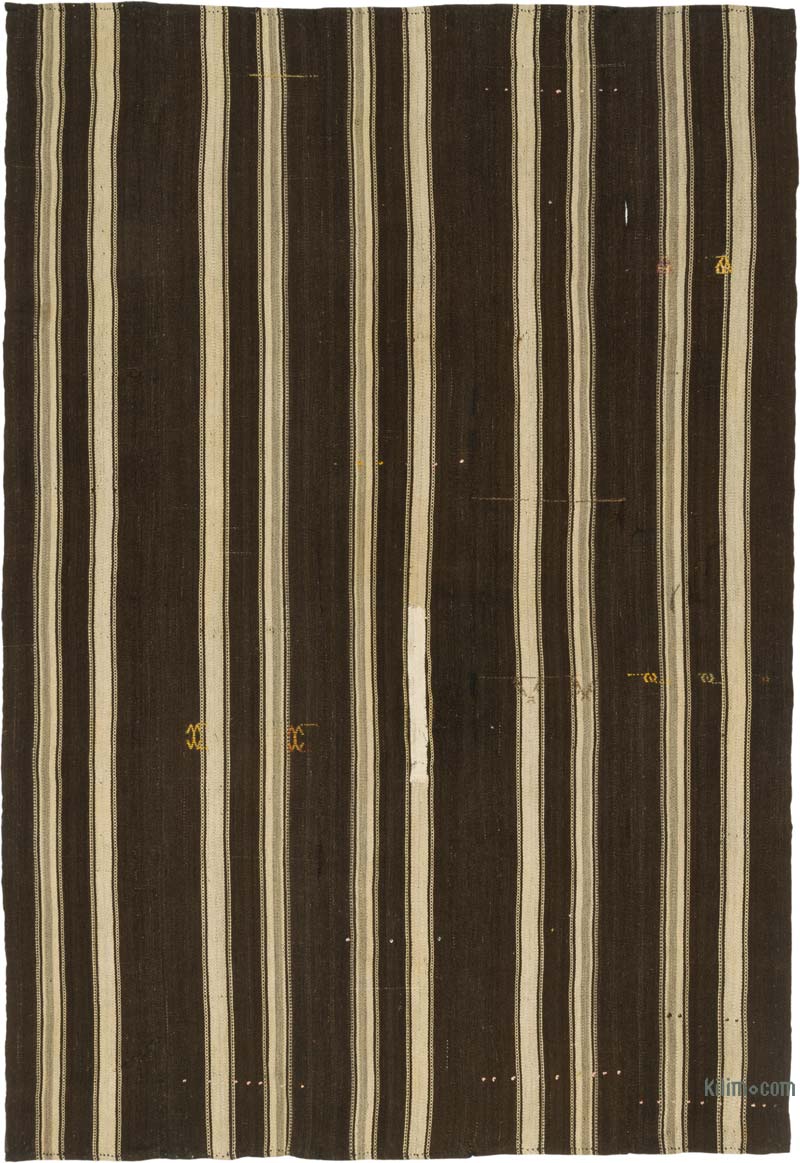 Alfombra Vintage Anatolian Kilim - 190 cm x 278 cm - K0085480