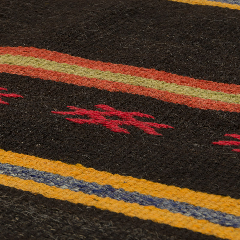 Alfombra Vintage Anatolian Kilim - 196 cm x 370 cm - K0085482
