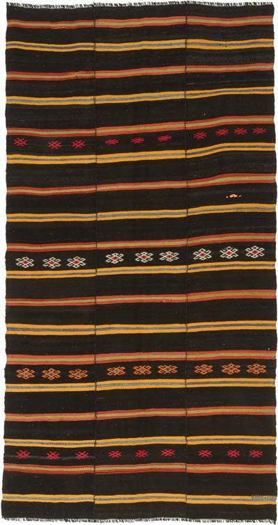 Alfombra Vintage Anatolian Kilim - 196 cm x 370 cm