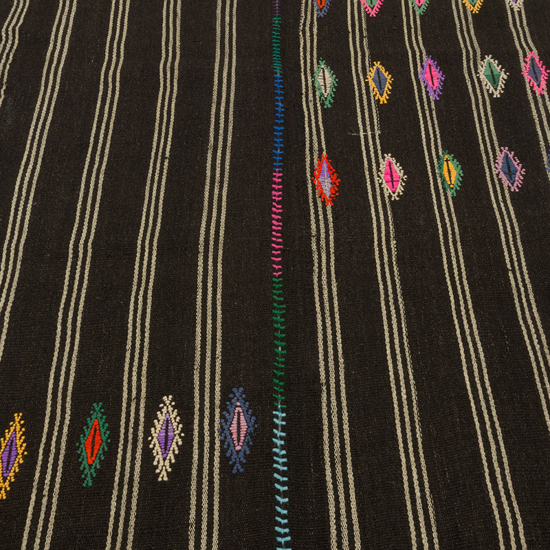 Vintage Anatolian Kilim Rug - 4' 8" x 7' 3" (56" x 87") - K0085483