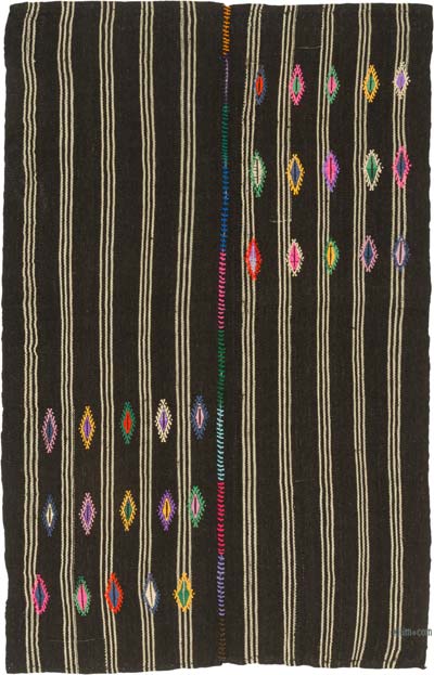 Alfombra Vintage Anatolian Kilim - 142 cm x 222 cm