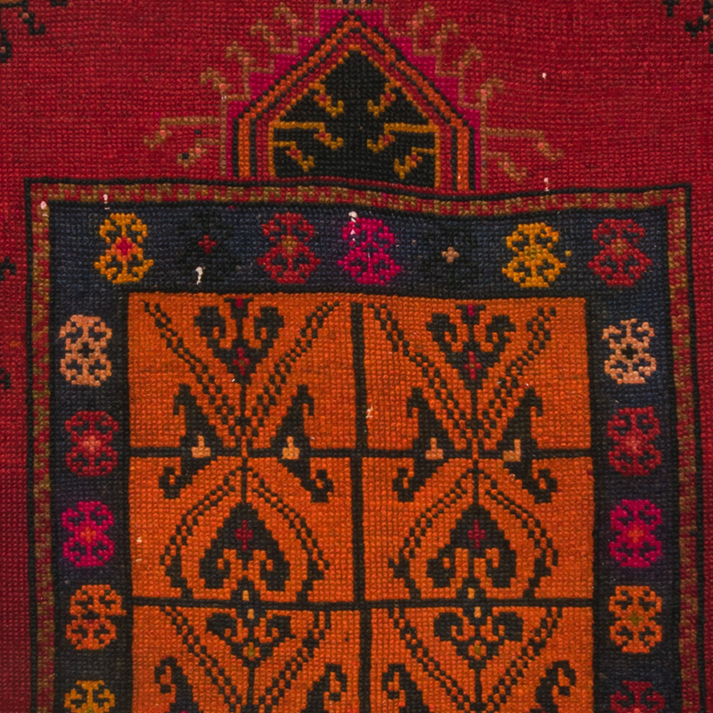 Alfombra Vintage Turca Anudada a Mano - 149 cm x 166 cm - K0085485