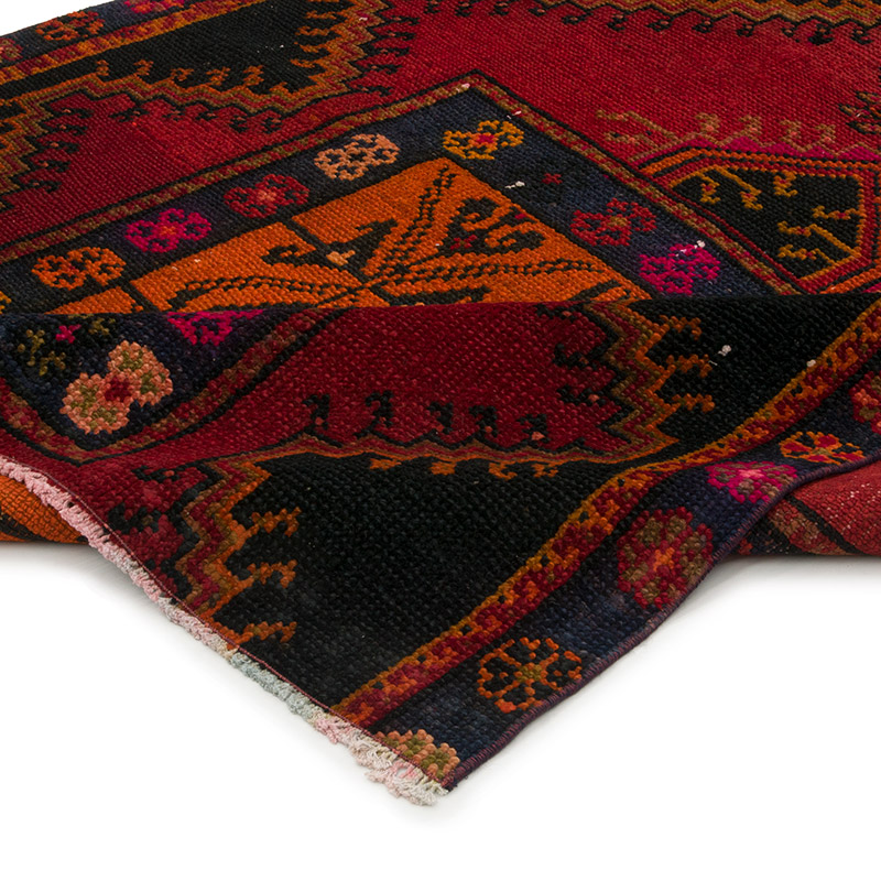 Alfombra Vintage Turca Anudada a Mano - 149 cm x 166 cm - K0085485