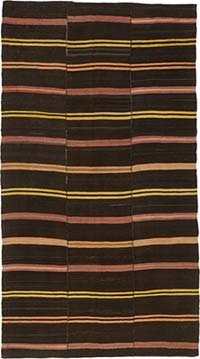 Vintage Anatolian Kilim Rug - 6' 5" x 11' 10" (77" x 142")