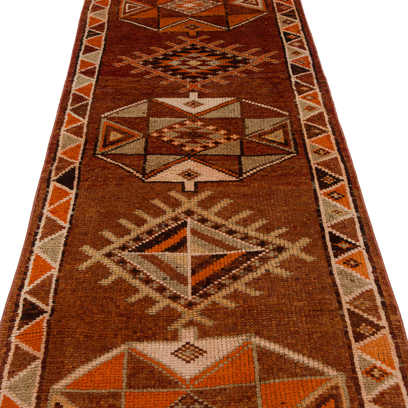 Vintage Anadolu Yolluk - 89 cm x 415 cm - K0085487