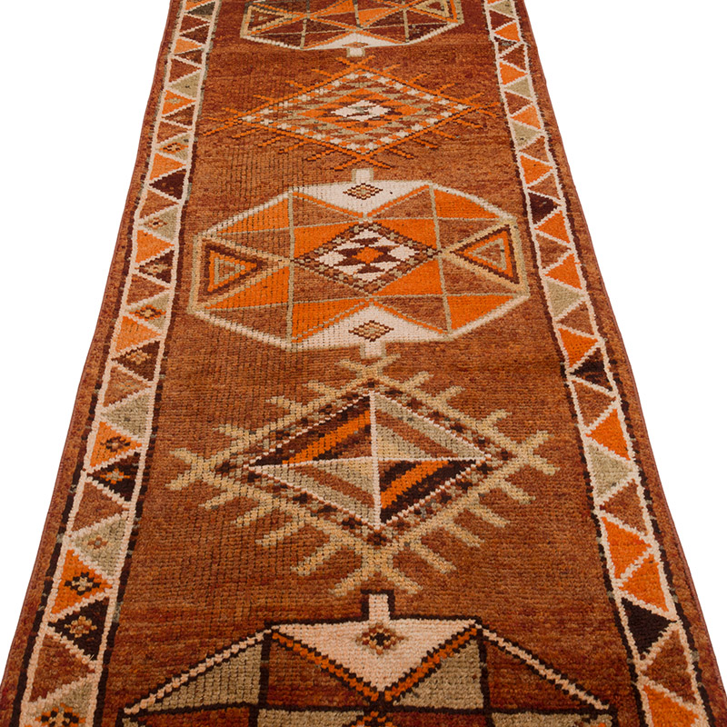 Vintage Anadolu Yolluk - 89 cm x 415 cm - K0085487