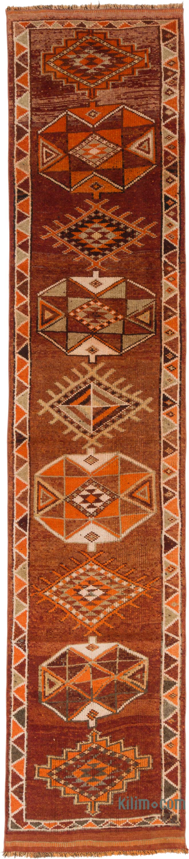 Vintage Anadolu Yolluk - 89 cm x 415 cm - K0085487