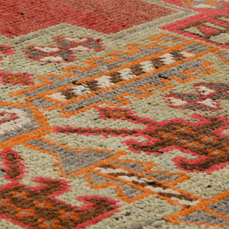 Alfombra Vintage de pasillo - 88 cm x 422 cm - K0085488