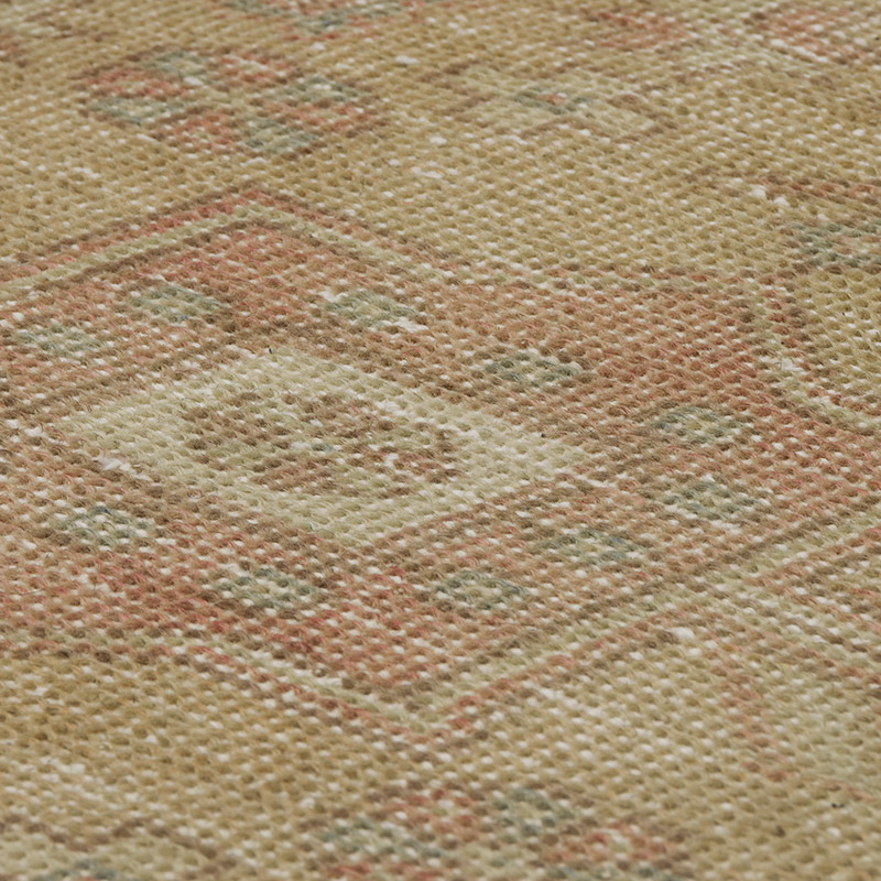 Pasillo Vintage Turco Anudado a Mano - 63 cm x 263 cm - K0085490