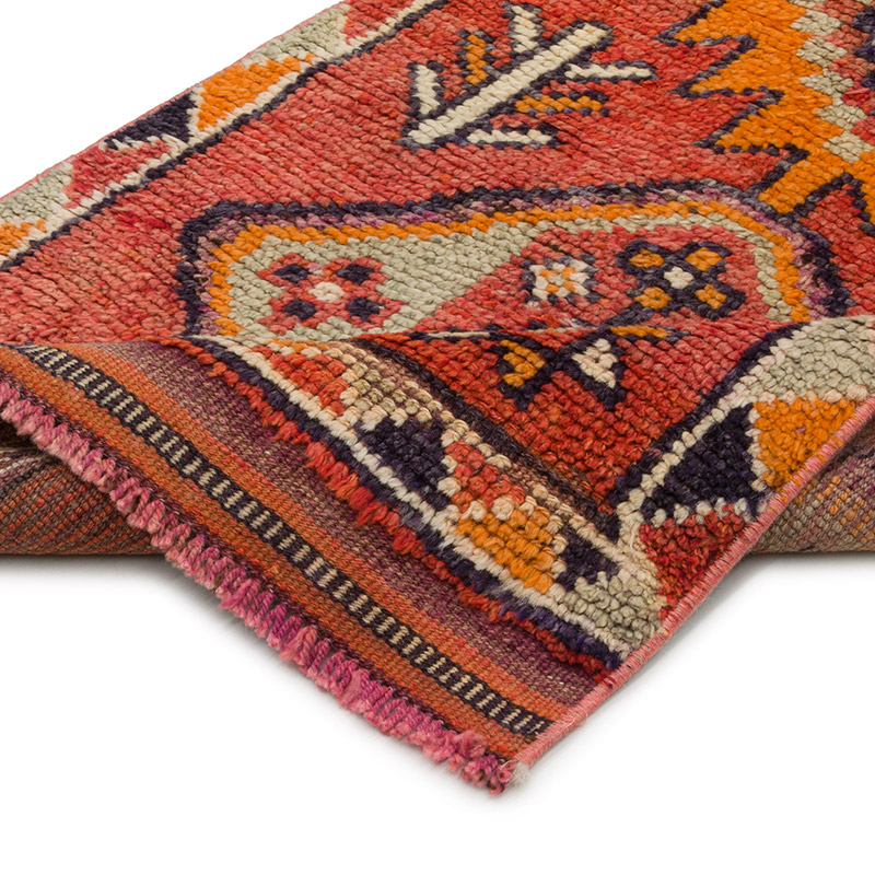 Vintage Tribal Runner Rug - 2' 5" x 12' 8" (29" x 152") - K0085491