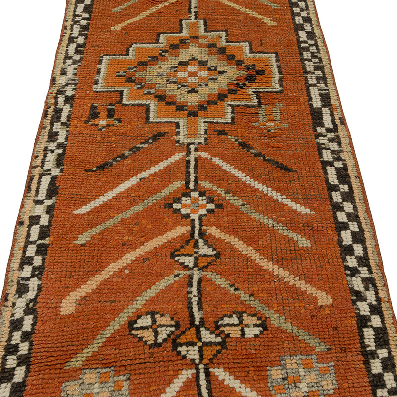 Alfombra Vintage de pasillo - 81 cm x 327 cm - K0085492